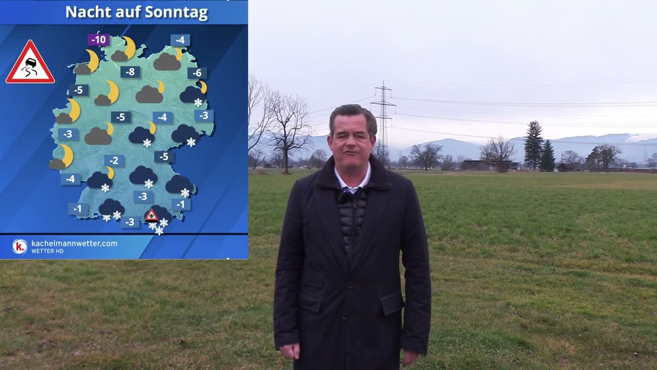 Am Wochenende Kaltlufteinbruch bis zu den Alpen!