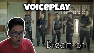 Voiceplay  Dream On  Aerosmith feat Omar Cardona Acappella reaction
