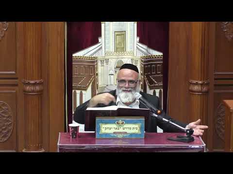 הלכה | הרב פנחס רז | הלכות תפילין ופרשת תזריע מצורע חלק ב' - א' אייר תשפ"ה