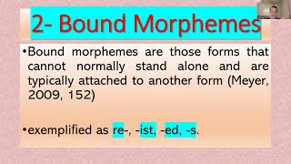 Morphological Analysis