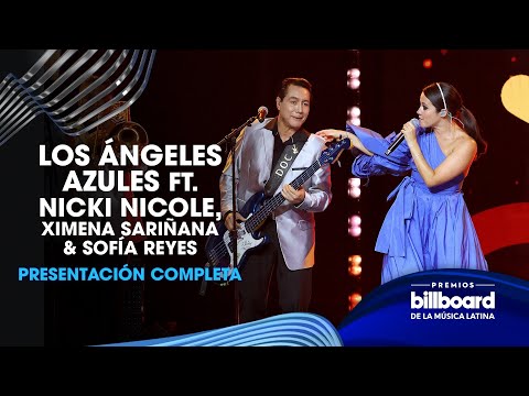 Los Ángeles Azules cantan con Nicki Nicole, Ximena Sariñana y Sofía Reyes | Premios Billboard 2023