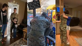 Most Famous Military Coming Home TikTok Compilation 2021 || soldiers coming home 2021 ☯2