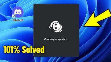 Discord Stuck On Checking For Updates Forever in Windows 11 / 10 / 8/ 7 - How To Fix discord Error ✅