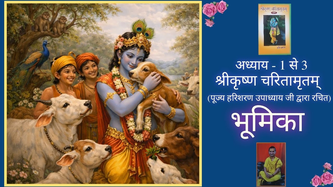 श्रीकृष्ण चरितामृतम् भूमिका | उद्धव–विदुर मिलन | यमुना तट पर संवाद | नंदनन्दन | यशोदानंदन | महावन