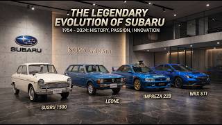 SUBARU Evolution | From 1954 To Today All 50 Models Ever Built