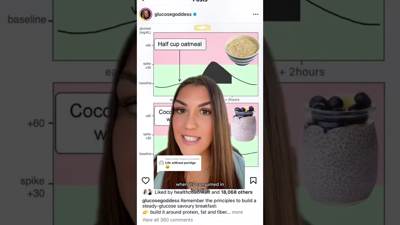 Can you make oatmeal more insulin friendly? 