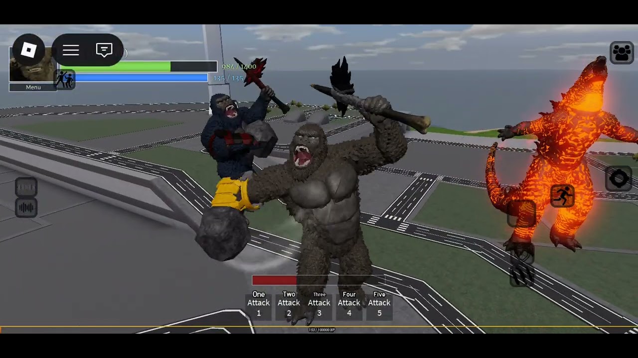 King Kong age of Titans showcase and a gameplay