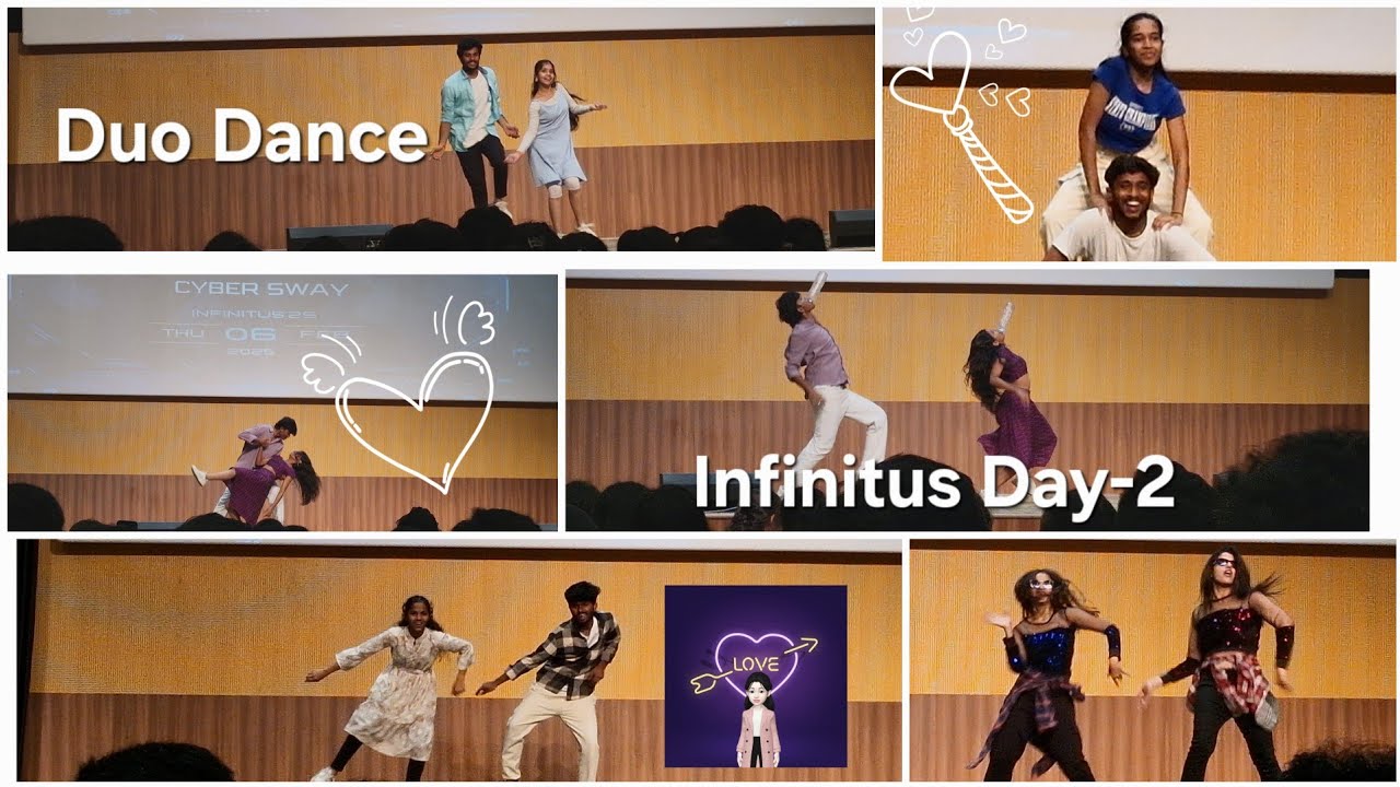 Duo Dance Crew's Mesmerizing Performance | SRM AP Infinitus 2025 | Day 2