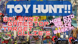 Toy Hunt! New Figure Waves @! Target! Return to Ollie's & Walmart With Some Hart! #toyhunt #toys