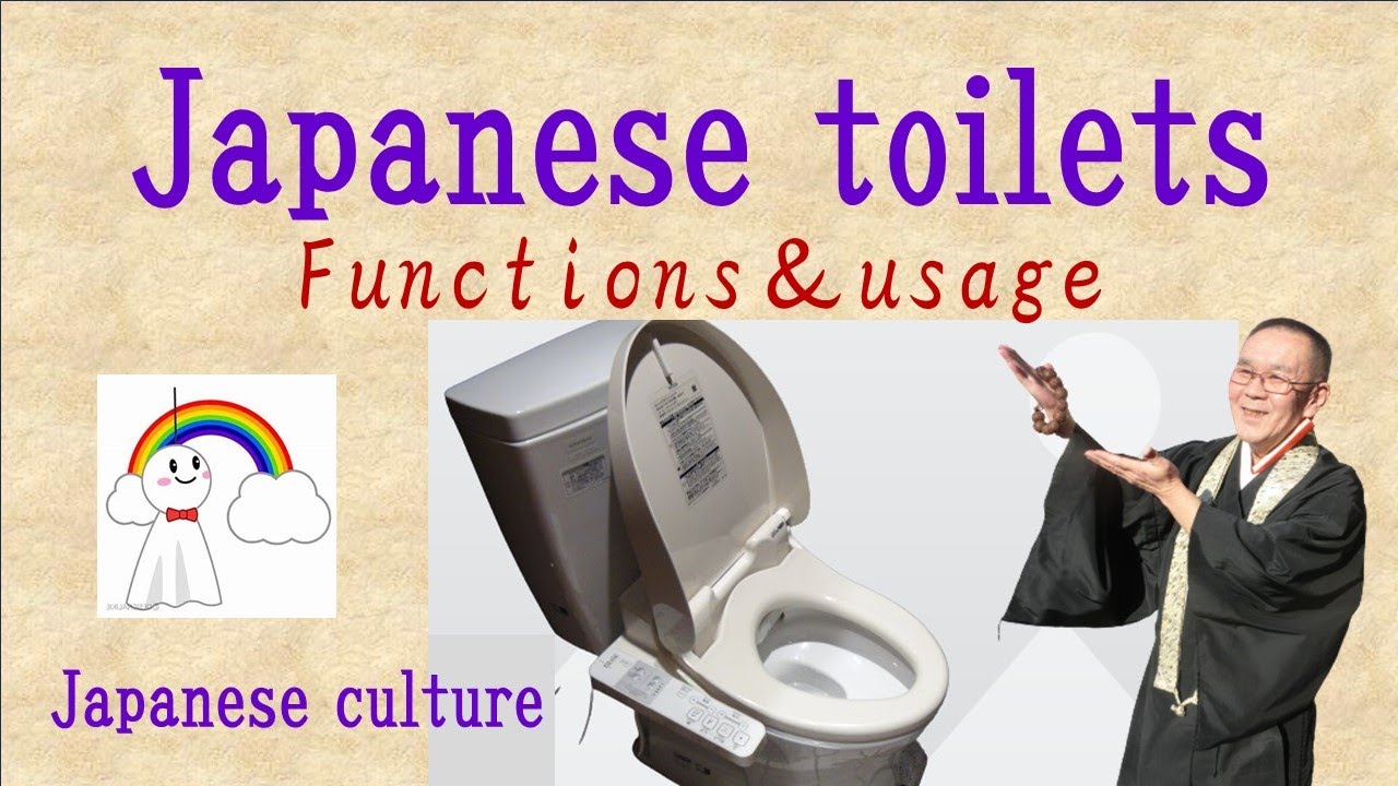 How to use Japanese toilets and convenient functions #Japan Travel ...