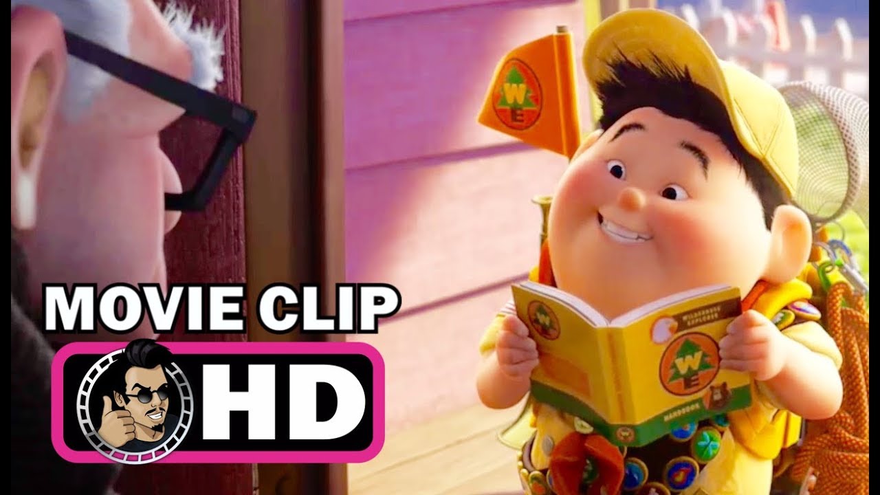 UP Movie Clip - Meet Russell (2009) Disney Pixar Animated Movie HD ...