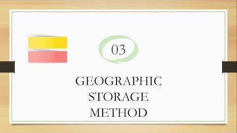 CHAPTER 4 RECORDS STORAGE & RETRIEVAL