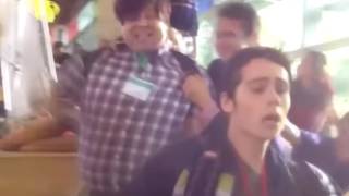 Dylan Obrien Dancing.