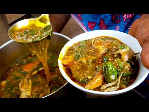 You’ll Miss Home After Watching This 😭🍲  Village Millet Banku & Okro Soup | Ghana
