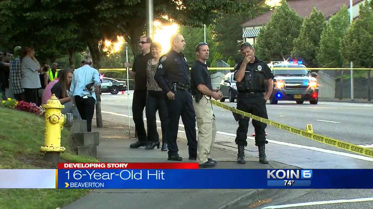 Teen hospitalized after being hit by car - YouTube