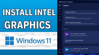 How To Install Intel Graphics Driver In Windows 11 (2025)