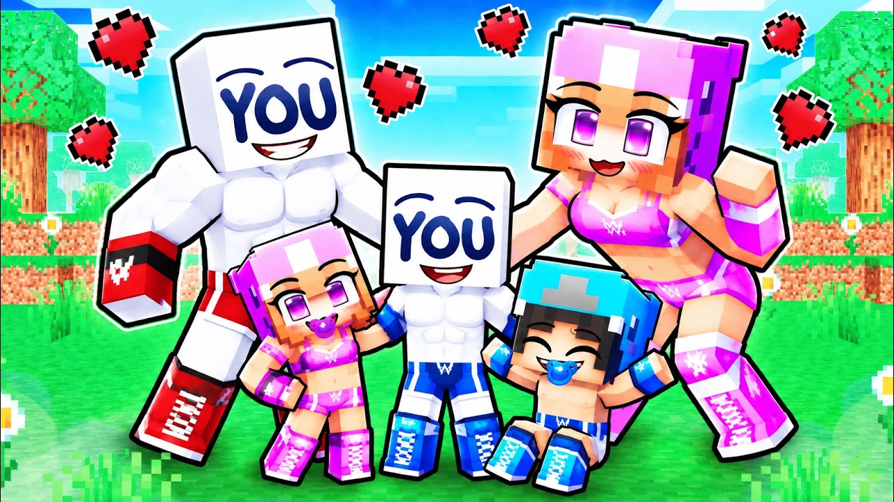 You Have a WWE Family in Minecraft!