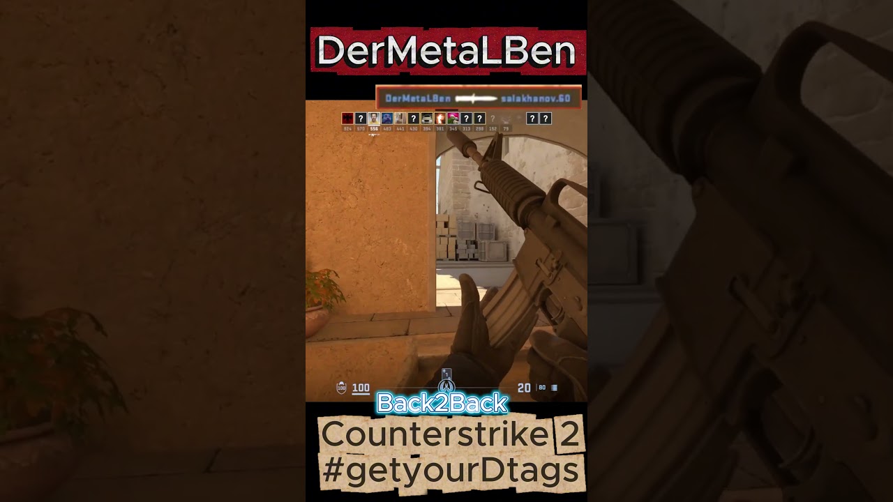 Let's Play Counterstrike 2! Get you D' Tags here :)