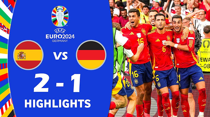 Spagna-Germania 2-1 Highlights | Quarti di finale | UEFA Euro 2024