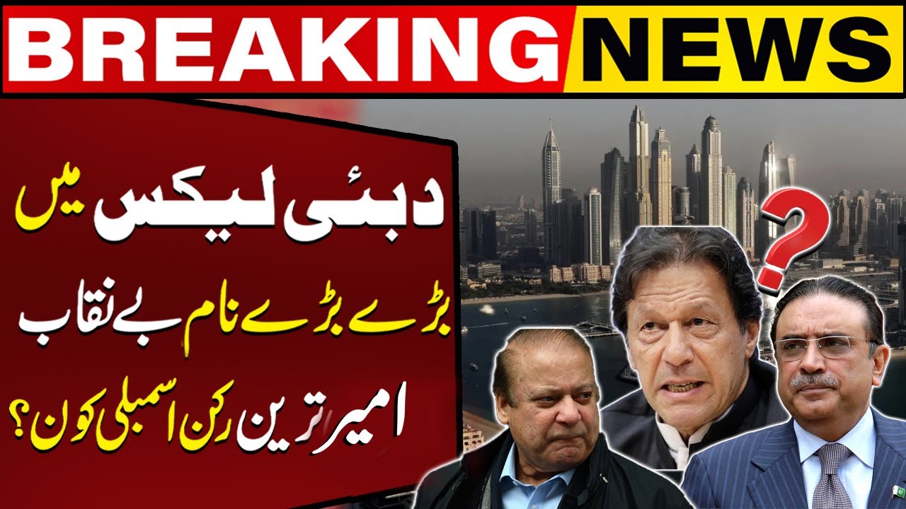 Big Names Exposed in Dubai leaks Who's the Richest Assembly Member