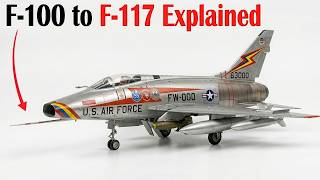 EVERY Fighter Jet From F-100 to F-117 Explained