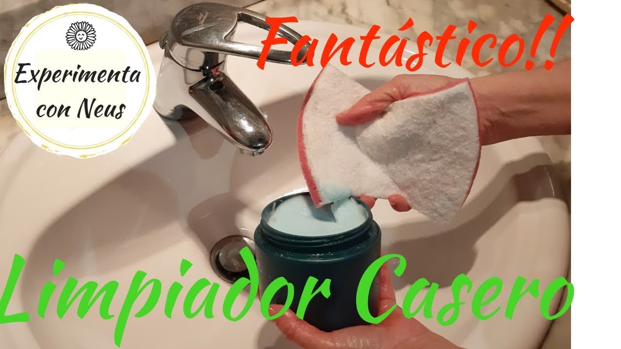 limpiador casero multiusos fácil y económico Tutorial