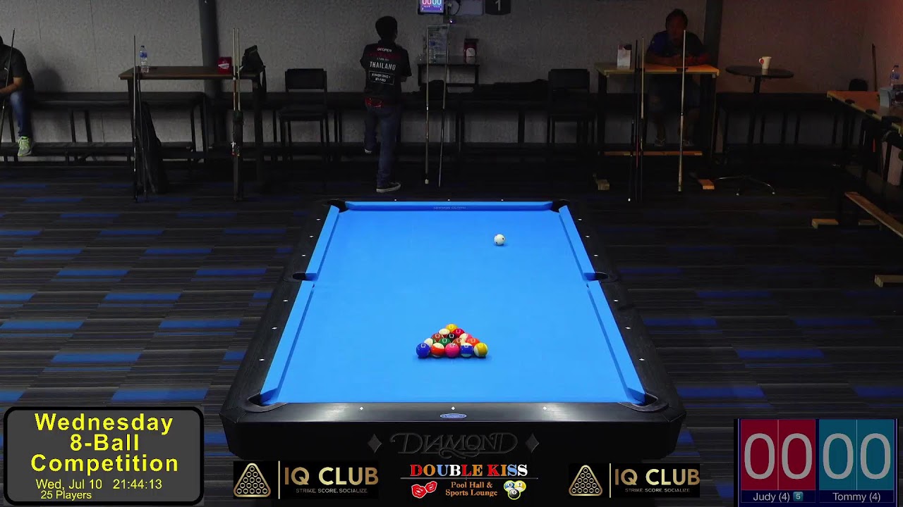 Weekly 8 Ball Handicap Tournament (10-07-24 )