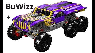 Mit BuWizz besser auf der 45° Rampe? Mould King´s P.G.T.C.V. I Set: 18009 I 2014 Teile I Fahrvideo