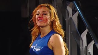 Becky Lynch ataca a Ronda Rousey y roster femenino Smackdown ataca Raw - WWE Raw 12/11/2018 Español screenshot 3