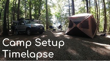 Camp Setup Timelapse