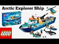🔴LEGO City Arctic Explorer Ship 60368 - Review & Float Test