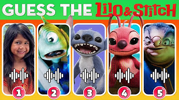 Guess Lilo & Stitch 2025 Movie Characters by Their Emoji ~ New Lilo & Stitch Quiz ~ Stitch is Back!