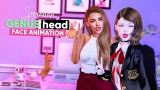 Genus head face animation hud + gift | Second Life review | Semotion