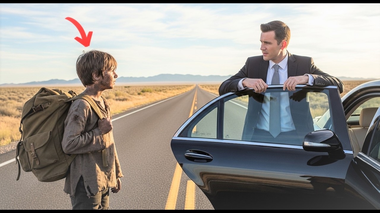 ¿PUEDO ARREGLARLO A CAMBIO DE COMIDA? — UN MILLONARIO SE RIÓ, SIN SABER QUIÉN ERA ESE NIÑO