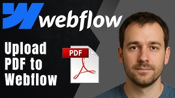 Webflow: How to Upload and Link a PDF File (Download Button Tutorial)