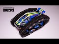 Lego technic 42140 appcontrolled transformation vehicle asmr with outdoor test drive