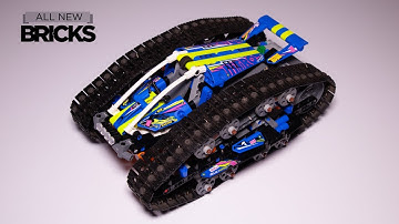 Lego Technic 42140 App-Controlled Transformation Vehicle ASMR with Outdoor Test Drive