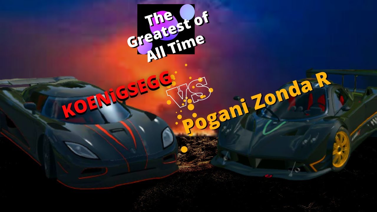Koenigsegg-Agera-R-Vs-Pagani-Zonda-R-||-Racing-video-#-...
