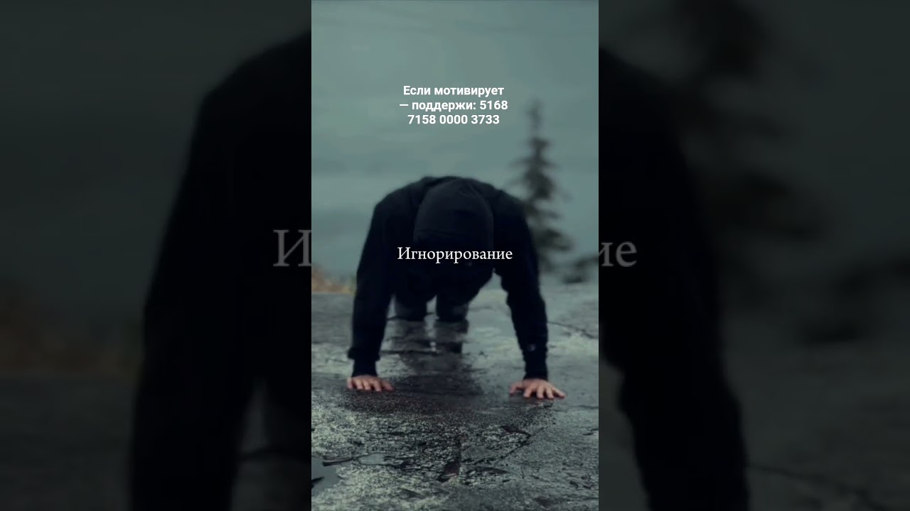 Если мотивирует — поддержи: 5168 7158 0000 3733