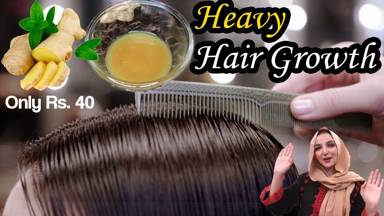4 x Faster Hair Growth, Long Hair will Surprise you Ginger DIY