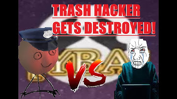 (YBA) DESTROYING A HACKING LEADERBOARD PLAYER!