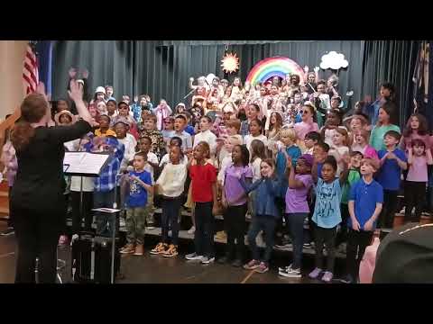 My little brother (Braylon) at a concert with his classmates at Mary calcott Elementary school (1)