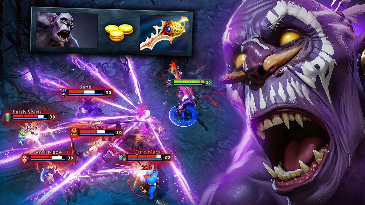 How to Broke Witch Doctor in 7.40d🔥🔥🔥41Kills Machine Gun | Dota 2