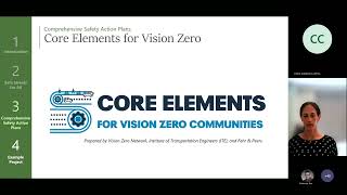 Safe Roads and Streets for All: Vision Zero Action Plans Webinar