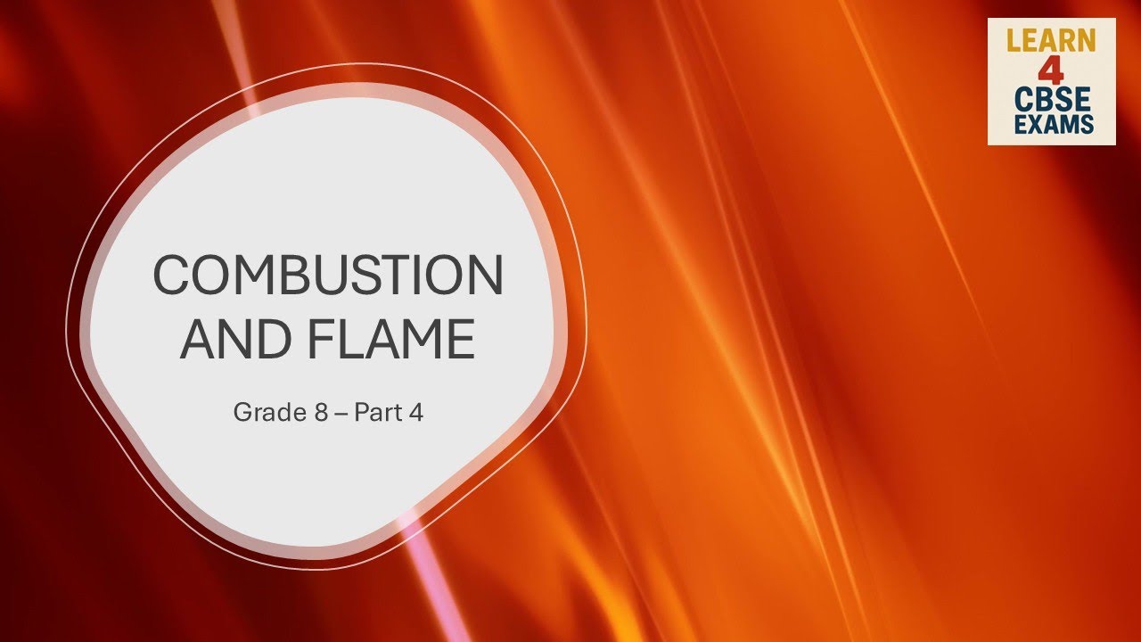 Class 8 Combustion and Flame Part 4 How Do We Control Fire? - YouTube