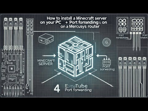 ⚡Как установить сервер майнкрафт на свой пк + открытие портов на роутере Mercusys⚡