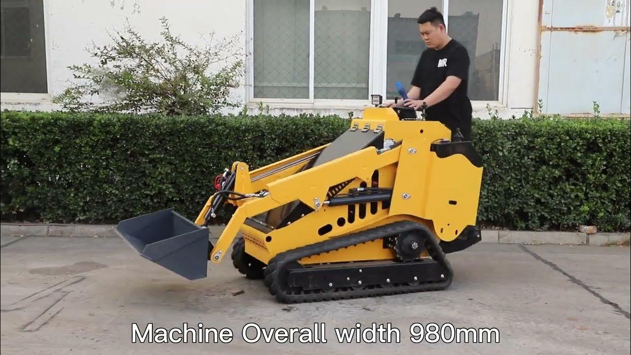 New large skid steer loader YF750 YouTube