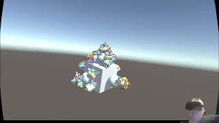 Fractals created with Unity in Virtual Reality (VR)