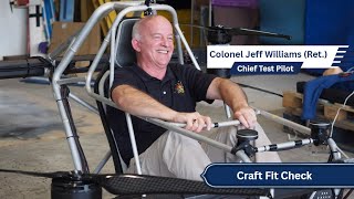 Chief Test Pilot, COL(RET) Jeff Williams Visit