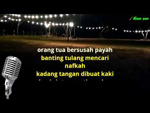 Lho - bill \u0026 brod - Arie wibowo - karaoke no vokal (cover ke teks besar dan jelas)